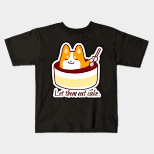 Whipple Fluffington - Let Them Eat Cake Kids T-Shirt